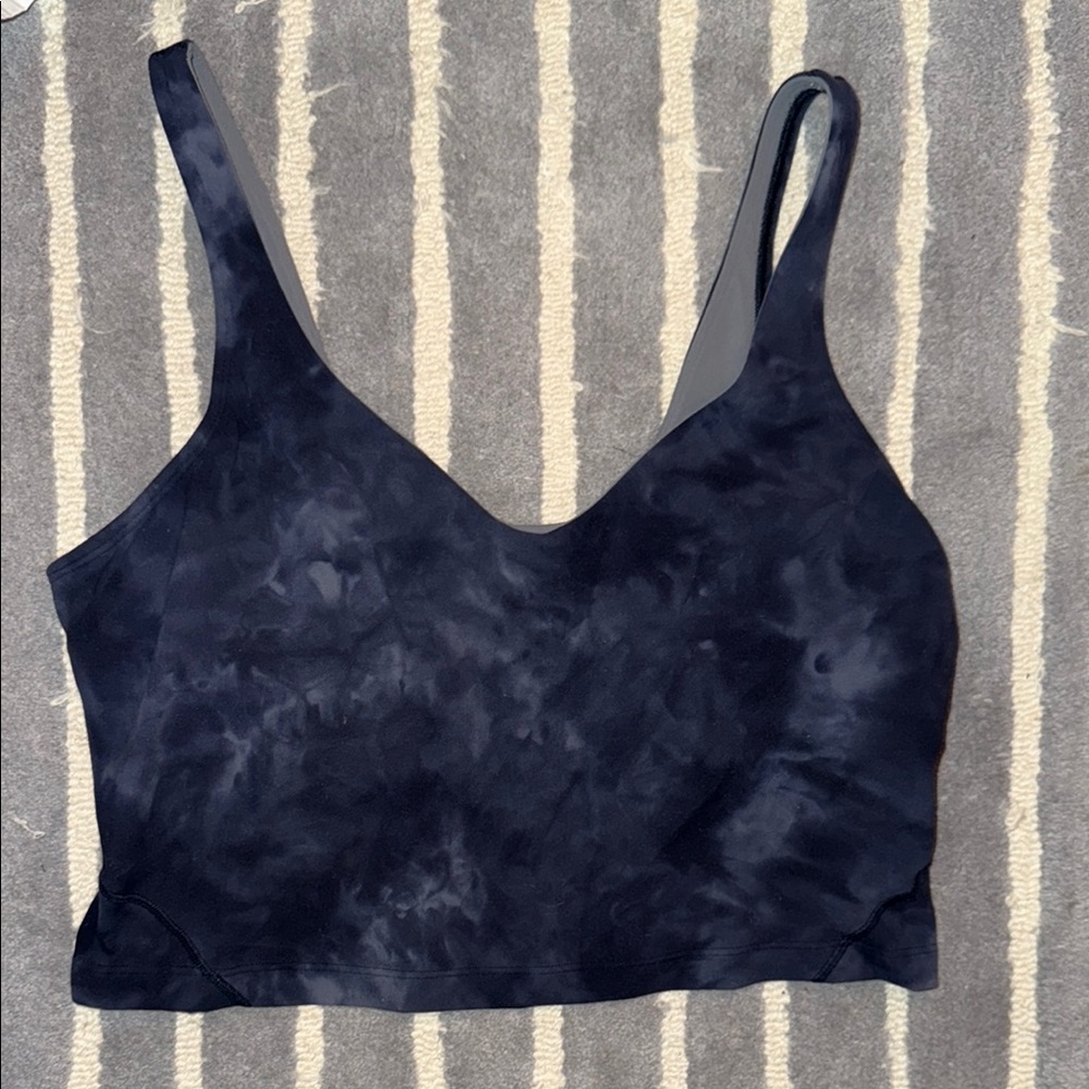 Lululemon Align Tank size 12. Navy Tye Dye
